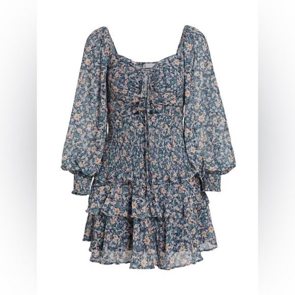 ASTR the Label Marietta Floral Minidress | Anthropologie | Small - Picture 2 of 12